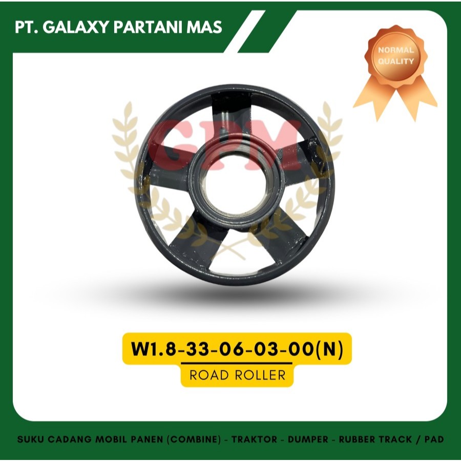 ROAD ROLLER 53 mm (NORMAL WELDED) / ROLLER BESAR NDR-85 / W1.8-33-06-03-00 (N)