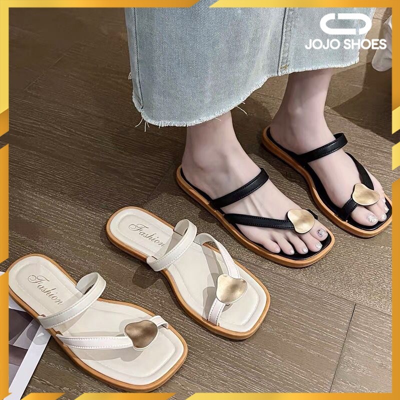 [JOJO SHOES] Sendal Jepit Wanita Terbaru Sendal Flat Import Teplek Model Kekinian 868-36-41