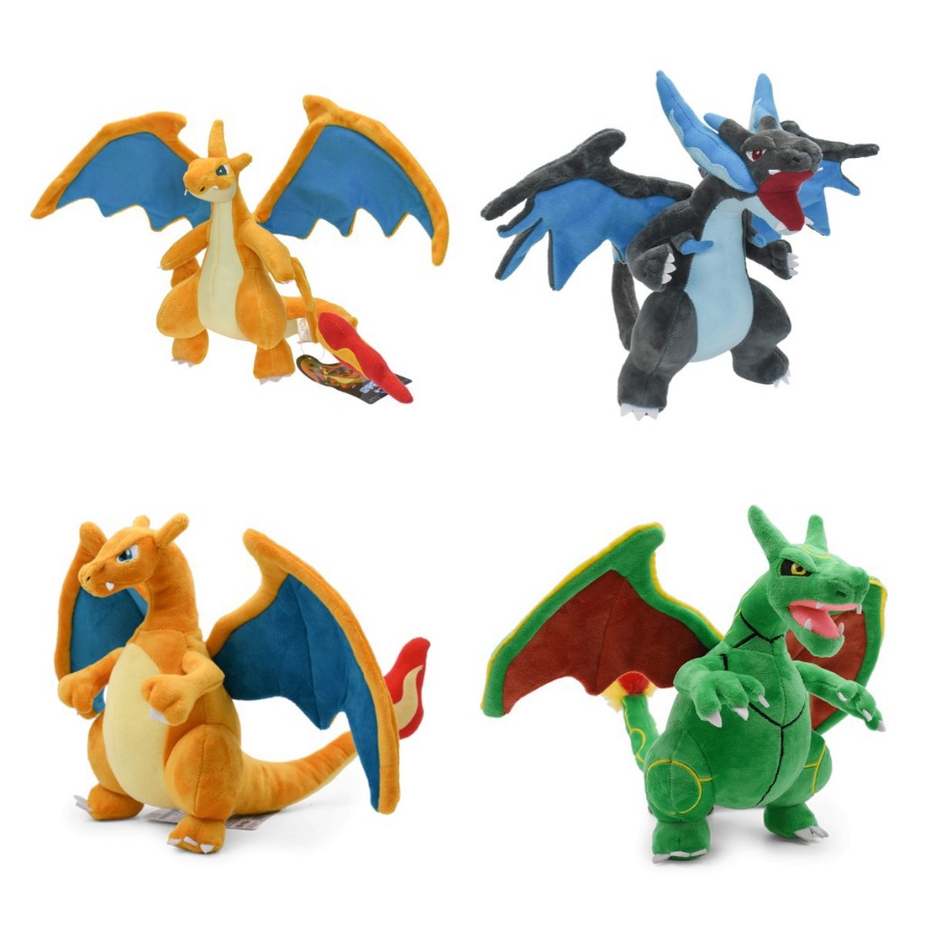 Boneka Mega Charizard X Boneka Mega Charizard Y Boneka Charizard 25CM NEW