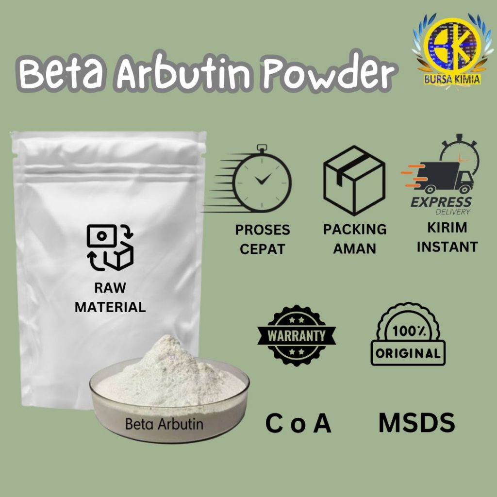 Beta-Arbutin Powder Pencerah Wajah 100 gram