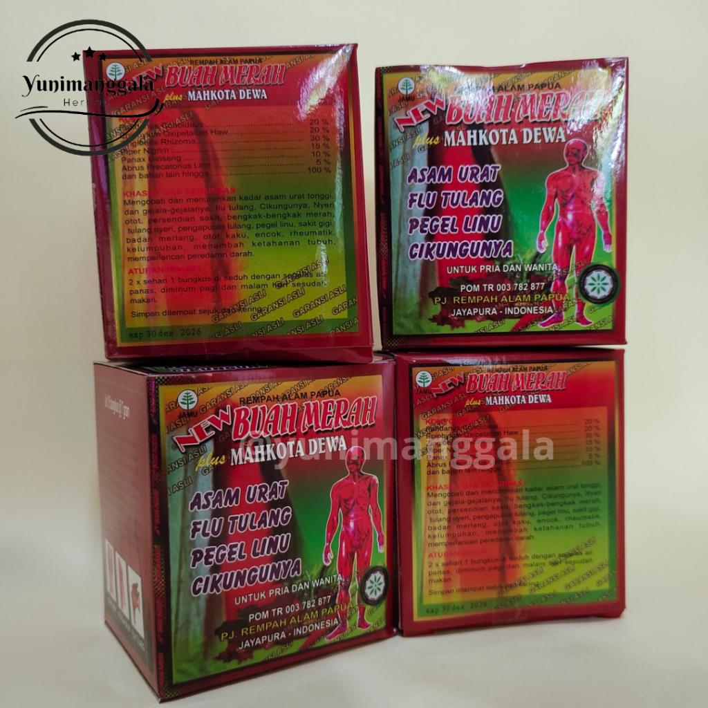 Buah Merah plus Mahkota Dewa Serbuk