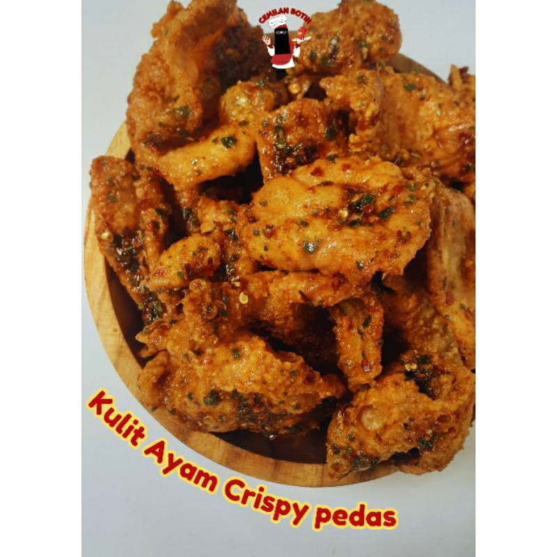 

Kulit ayam crispy pedas daun jeruk 1kg