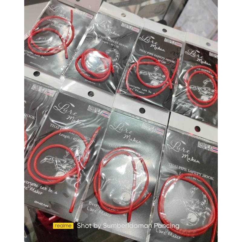 Selang pengaman lure/safety hook thailand selang untuk jump frog/hard lure