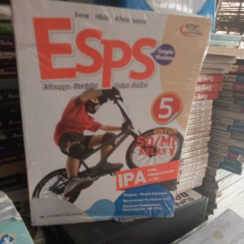 BUKU ESPS IPA UNTUK SD KELAS 5 KTSP 20O6 PENERBIT ERLANGGA