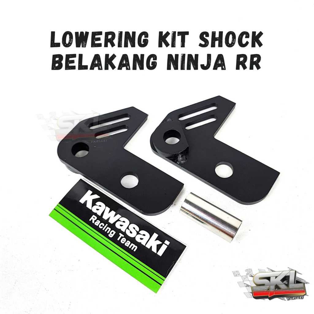 Lowering Kit Ninja RR old dan Ninja RR New Pemendek Monoshock Breket Plat Arm Unitrak Unitrack Ninja