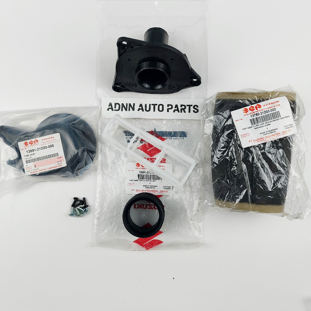 Isi Box Filter satria 2 tak Komplit satria 2 tak hiu lumba Original Saringan Udara Hawa satria 2 tak