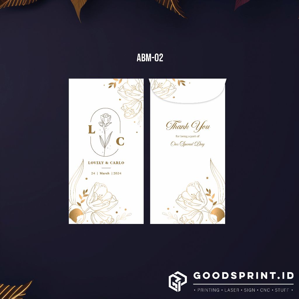 Amplop Wedding Bridesmaid Angpao Custom Wedding Envelope Groomsman Amplop Custom 6 pcs