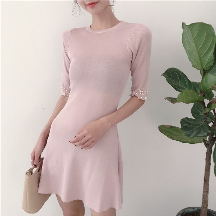 3766 - Dress Pink casual