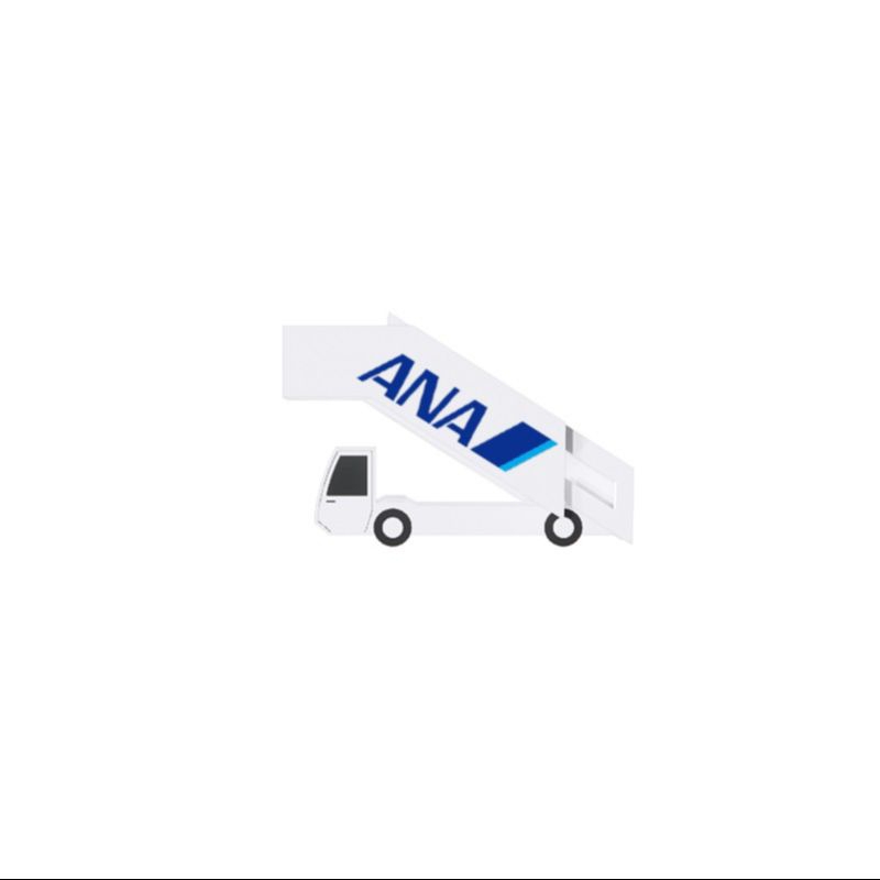 Miniatur/diecast tangga bandara ANA skala 1:400 & skala 1:200
