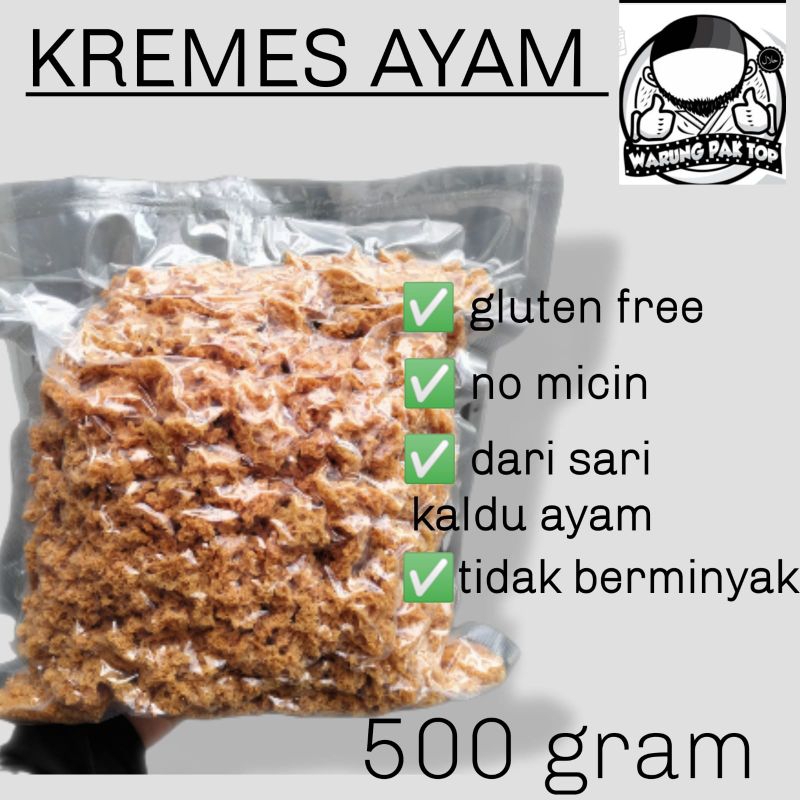 

kremesan ayam crunchy 500gr