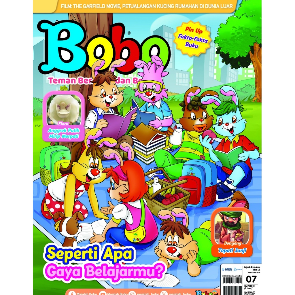 Majalah Bobo edisi Mei 2024 - Bobo No.07