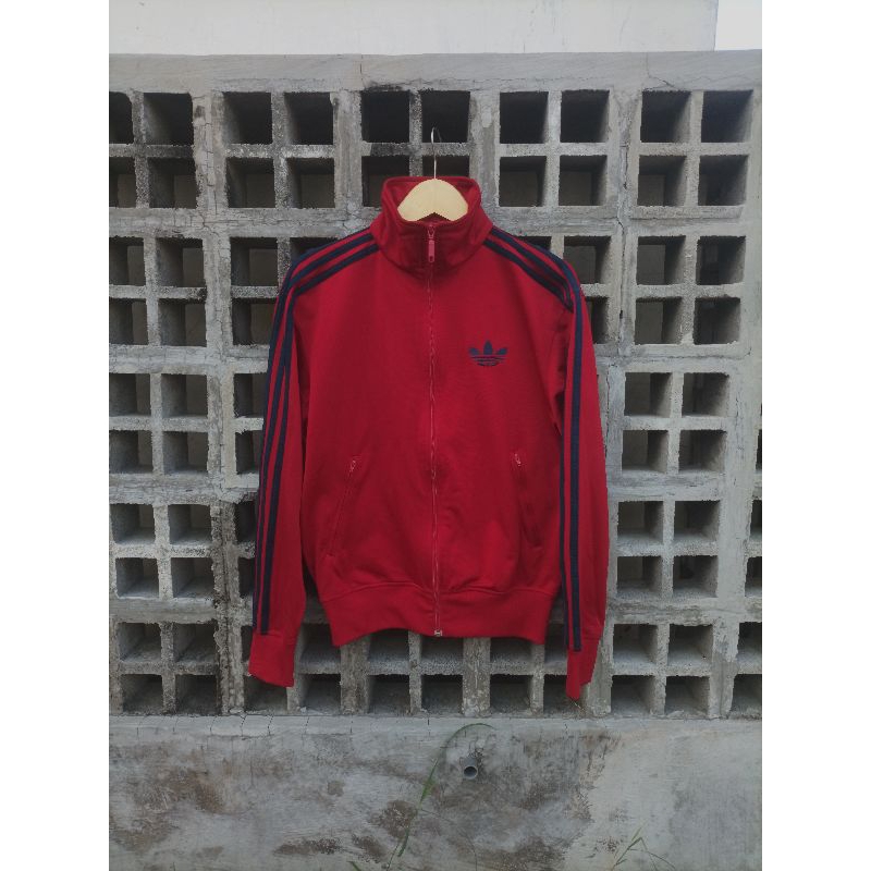 tracktop adidas firebird red