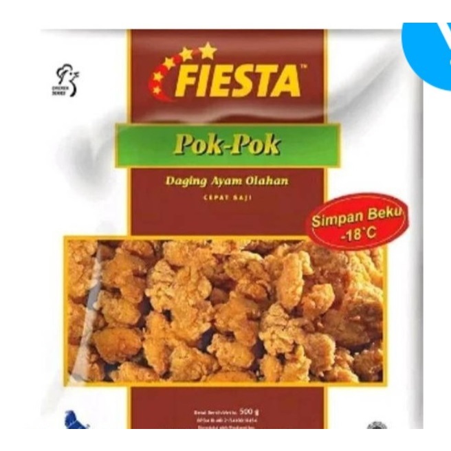 

FIESTA Chicken POK POK pokpok 500GR - kemasan PUTIH