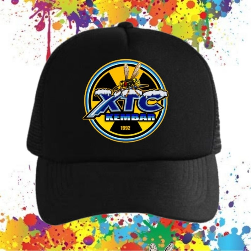 TOPI TRUCKER SABLON DTF XTC KEMBAR PREMIUM