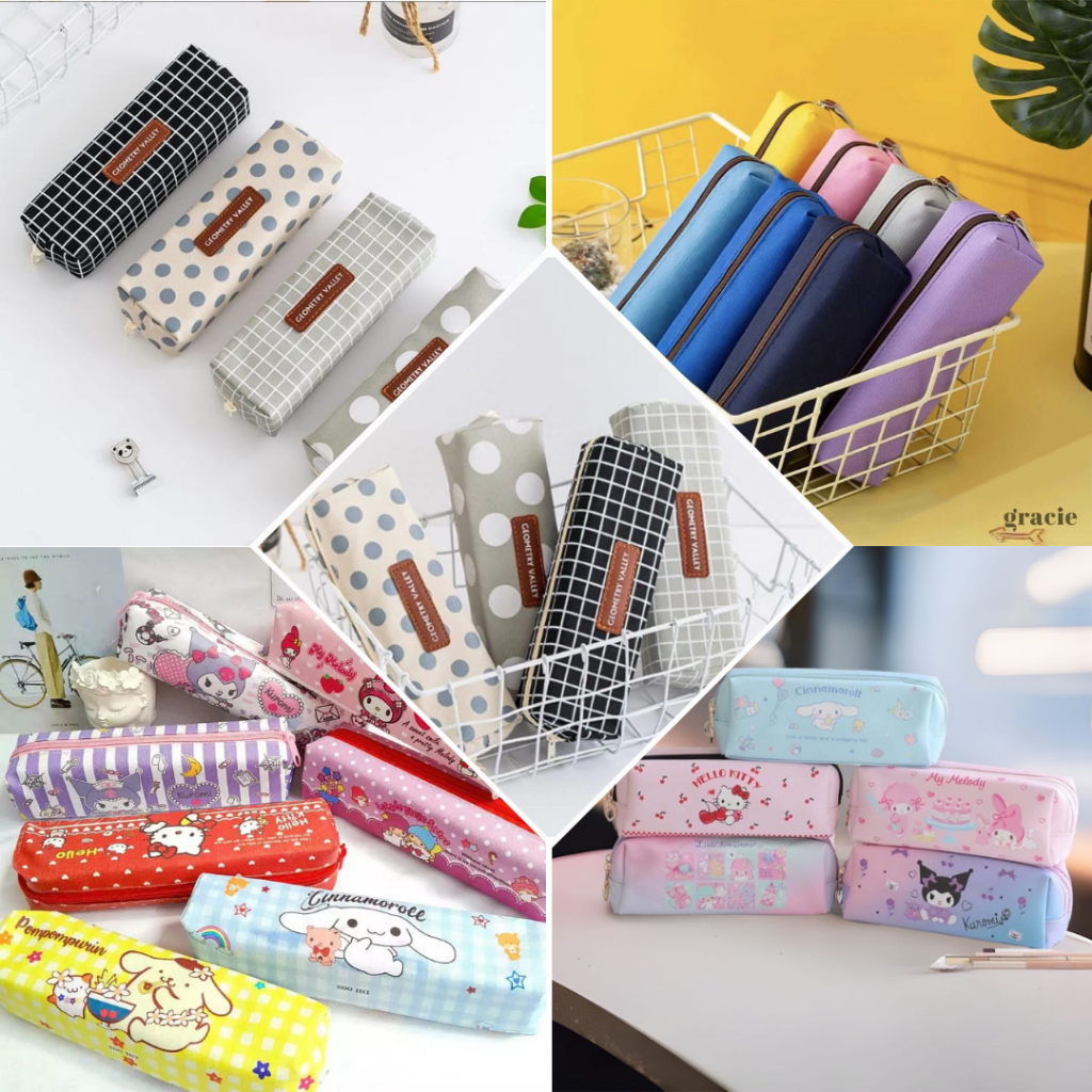 

Pencil Case / Tempat Pensil Remaja Anak-Anak Series Motif Lucu Dusgrip - ATK