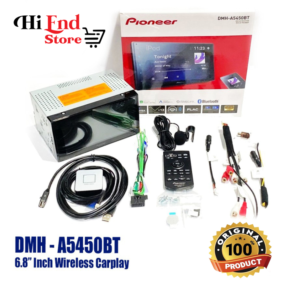 PIONEER DMH-A5450BT 6.8inch