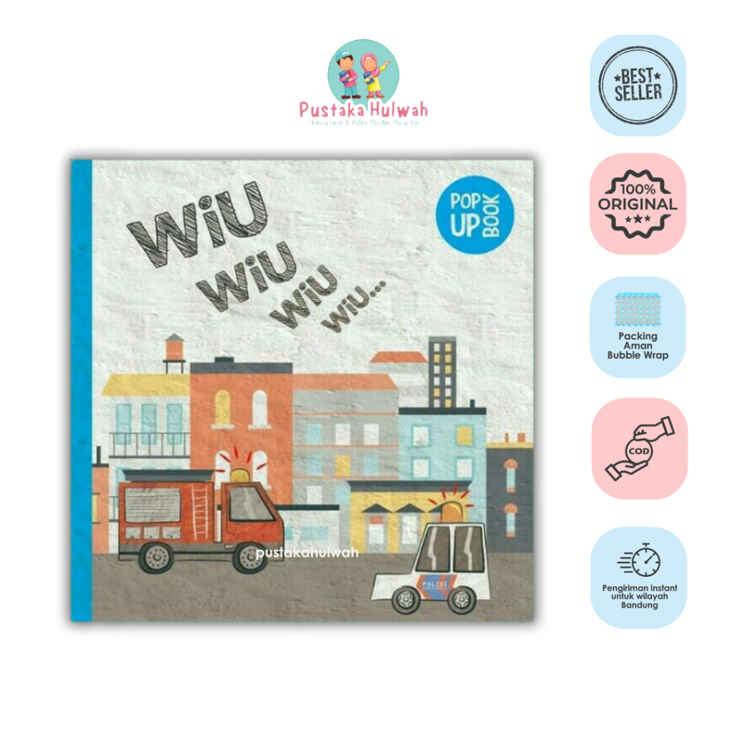 Pustaka Hulwah - Pop Up Book Wiu... Wiu... [sygma daya insani]
