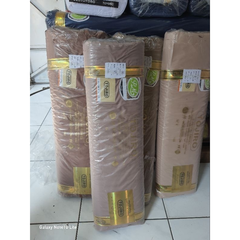 Kain Toyobo Tojiro Premium Warna Coklat