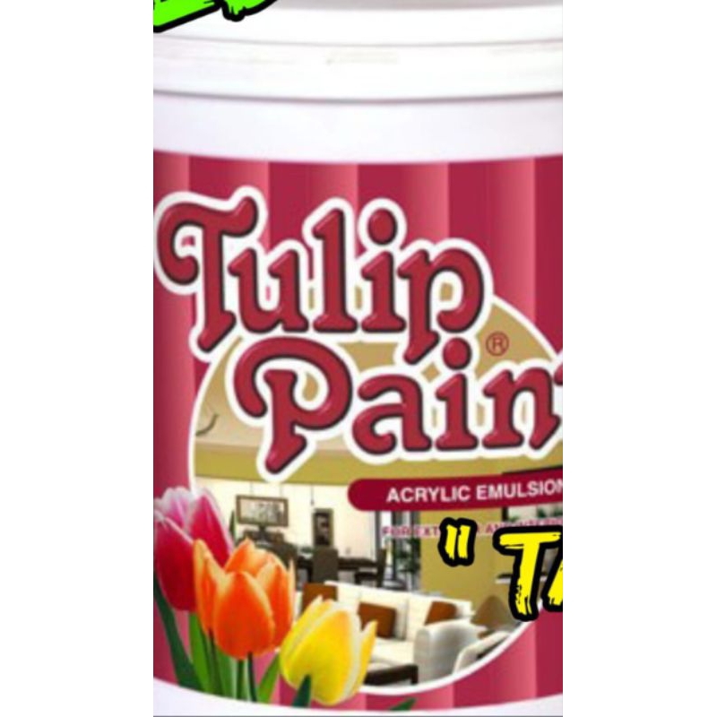 Cat tembok TULIP murah berkualitas produk Sanlex 1 galon