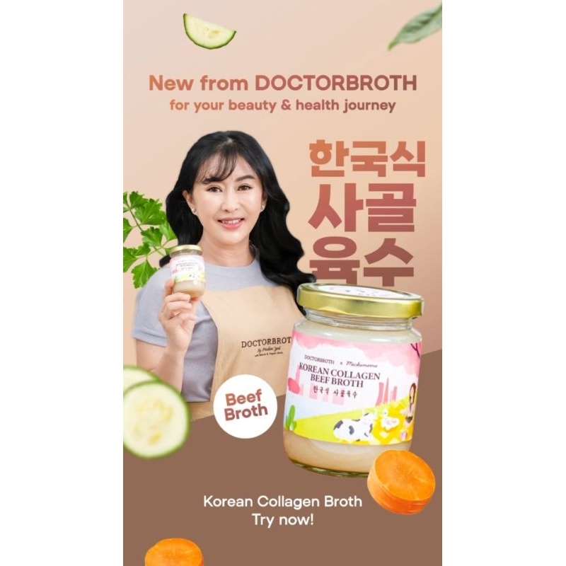 

DOCTOR_BROTH x Michimomo - KOREAN COLLAGEN BEEF BROTH - 1 Jar