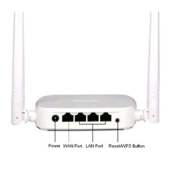 Tenda N318 Router Wireless 3 Antena