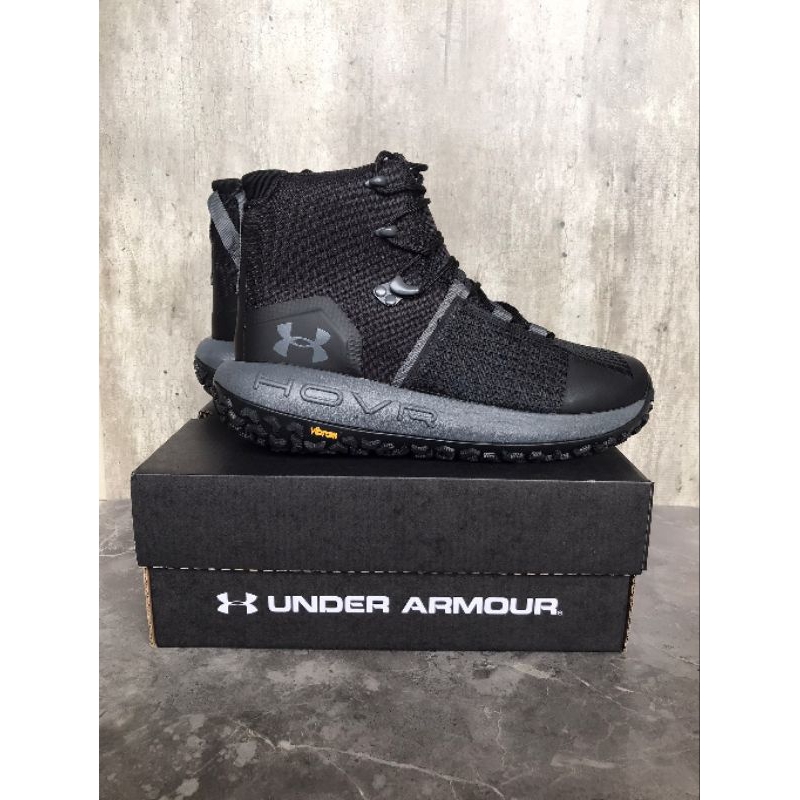 UNDER ARMOUR HOVR INFIL WATERROOF TACTICAL BOOT BLACK GREY