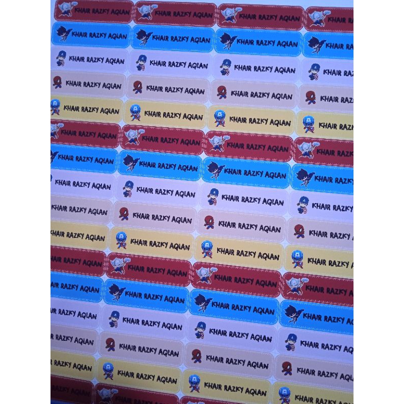 

STIKER NAMA Atau PRODUK BISA CUSTOM By awanoki.official