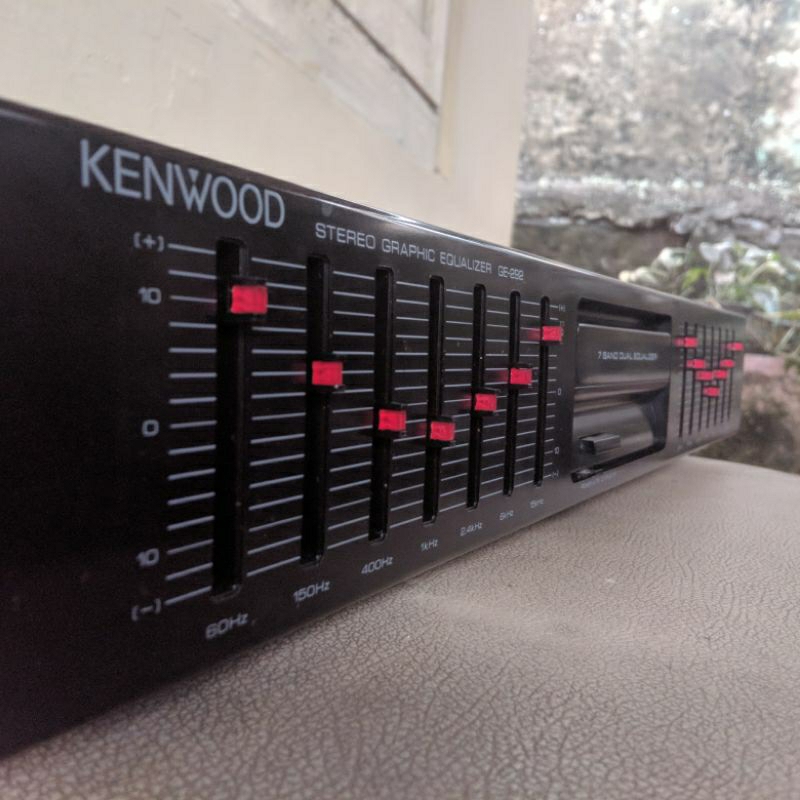Kenwood Equalizer GE292 GE-292 Ekualiser Stereo Bekas pakai