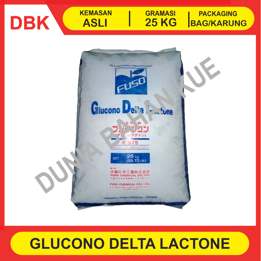 

GLUCONO DELTA LACTONE / GDL ex. JAPAN FOOD GRADE || 25 KG