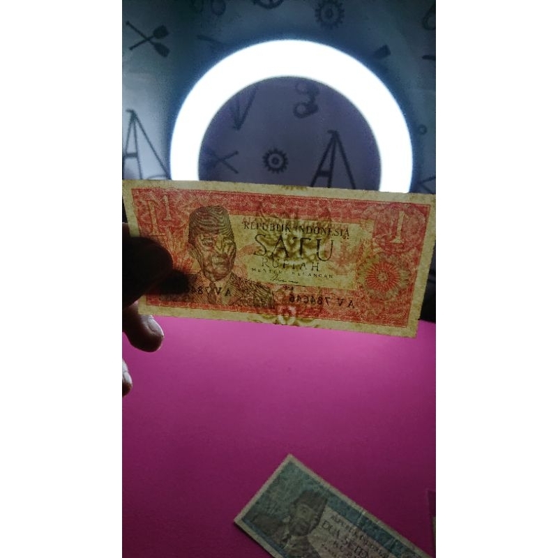 ori koleksi duit kuno 1rupiah sukarno