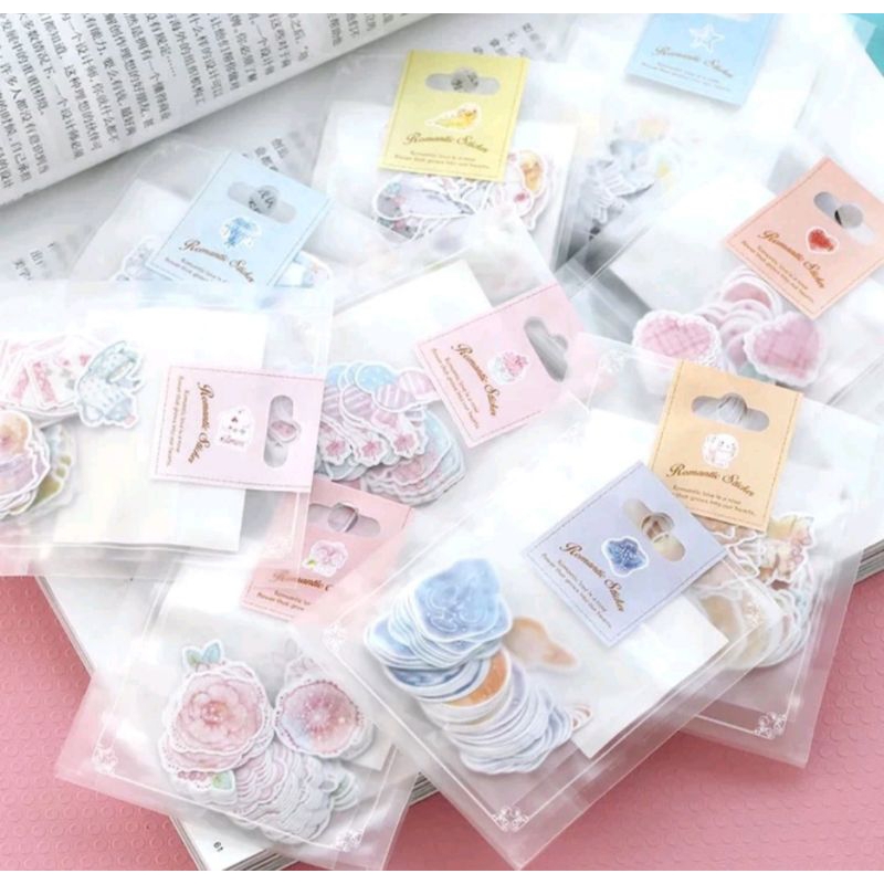 

[TGK004] 5 pcs - Kawaii Stamps / Sticker Warna Warni / Sticker Pastel / Sticker Lucu Imut / Dekorasi Scrapbook / Journal Kit / Jurnal Kit / Bujo Penpal Bullet