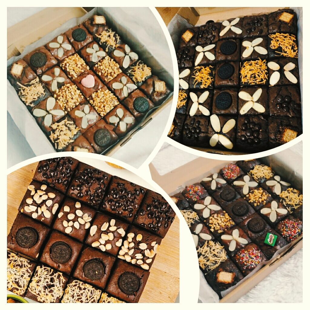 

Brownies topp regular bsr/brownies fudgy/brownies hias/brownies/brownies panggang