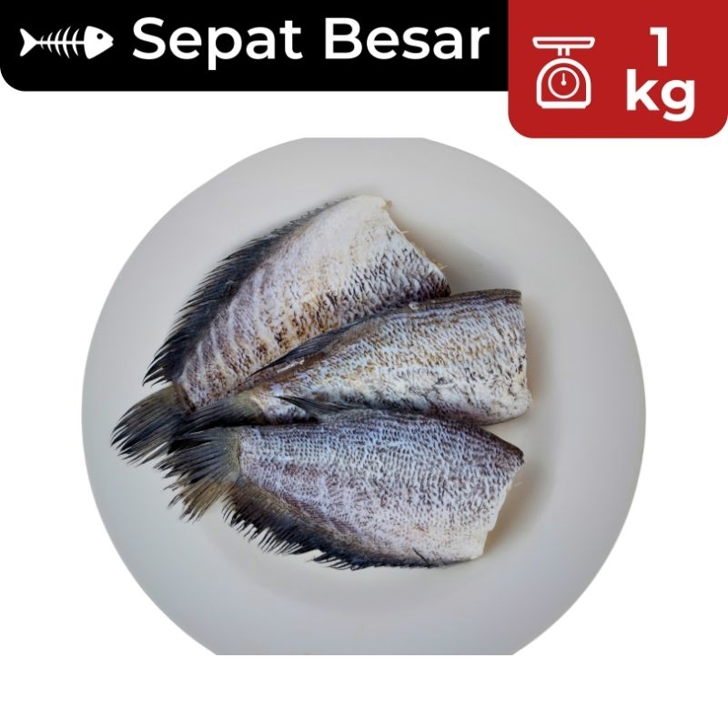 

1kg Ikan Asin Sepat Besar SUPER / Sepat siem Besar / Ikan Asin Sepat / Ikan Asin Murah / Ikan Asin Enak