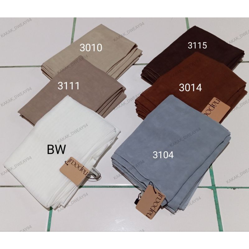 hijab paris polos napocut