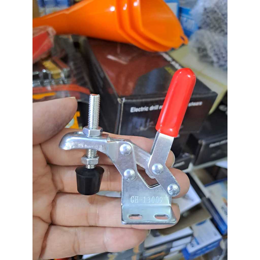mini Toggle clamp 60lbs / togle klem vertikal kapasitas 30kg  DIY / mini clamp GH-13009