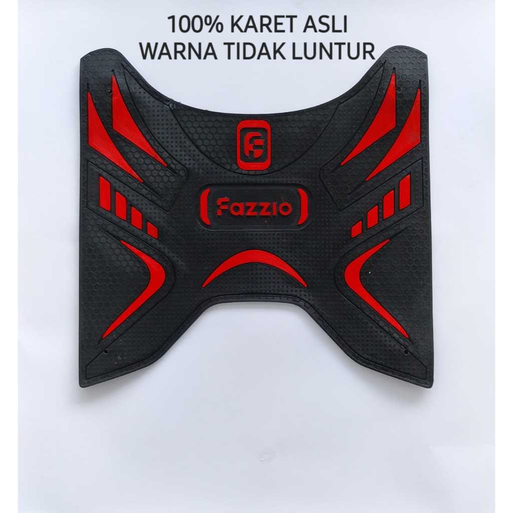 Awet Karpet Motor Yamaha Fazio/Pinjakan Motor Yamaha Fazio/Alas Kaki Motor Yamaha Fazio