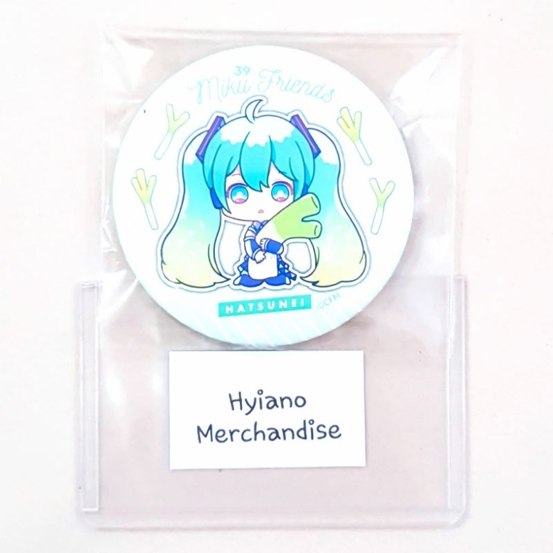 Project Sekai Can Badge Negi Miku