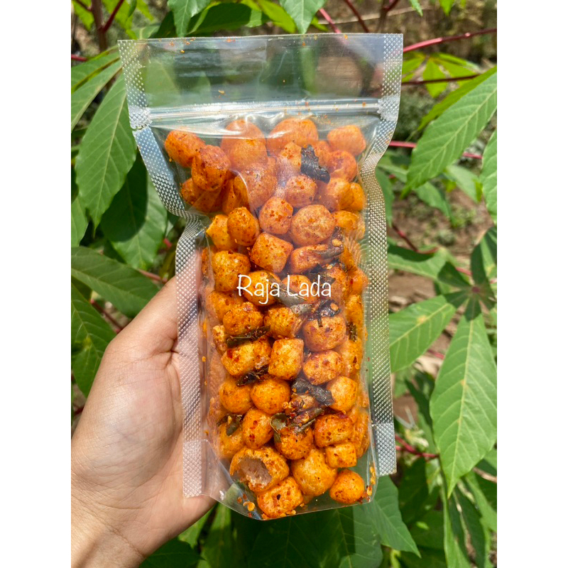 

Cimol kering Crispy Pedas Daun jeruk 100 gram