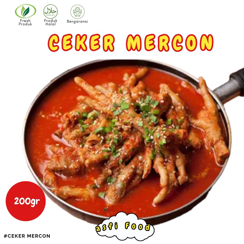 

Asfi food - Ceker Mercon Frozen isi 200gr
