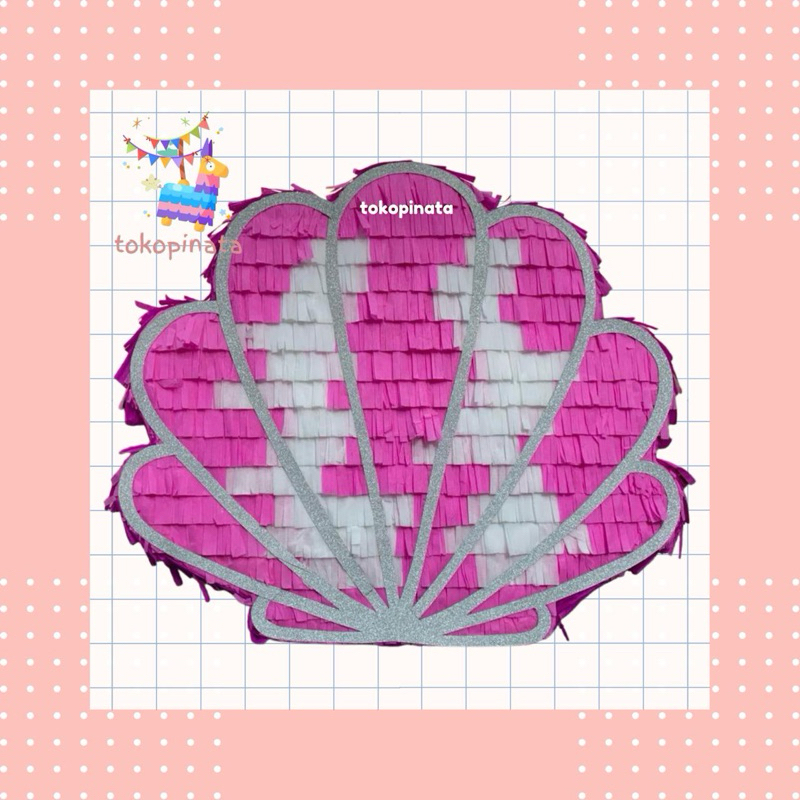 Pinata Pukul Shell / Pinata Kerang / Pinata Pukul Kerang Laut