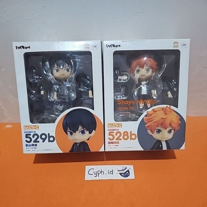 [ BOOKED ] BIB ORIGINAL NENDOROID HAIKYUU HAIKYU  HINATA SHOYO KAGEYAMA TOBIO KARASUNO JERSEY VER NO