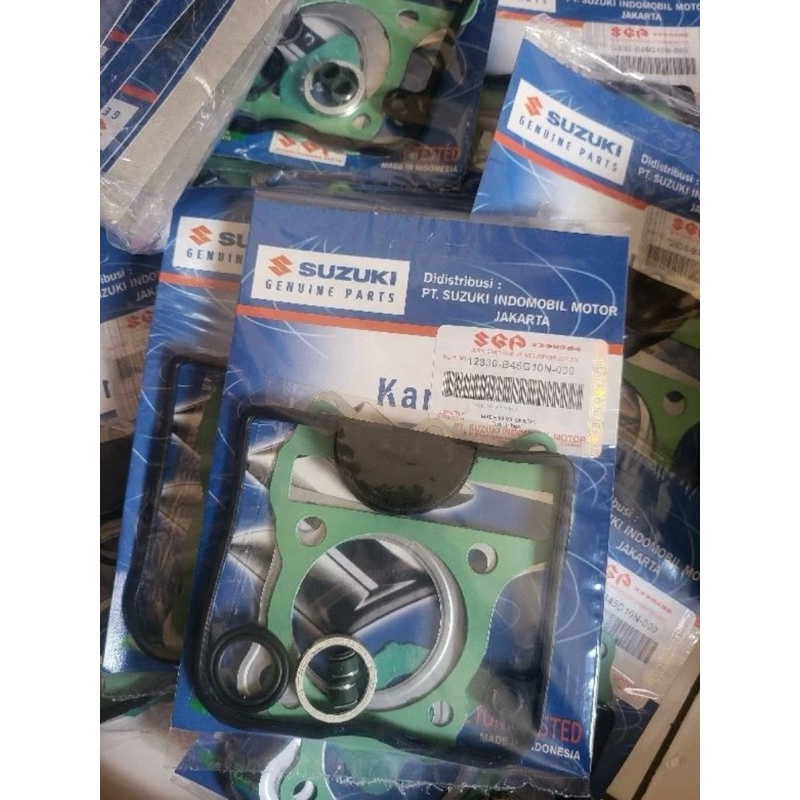 Paking Packing Topset Plus Seal Sil Klep Suzuki Spin Skywave Skydrive