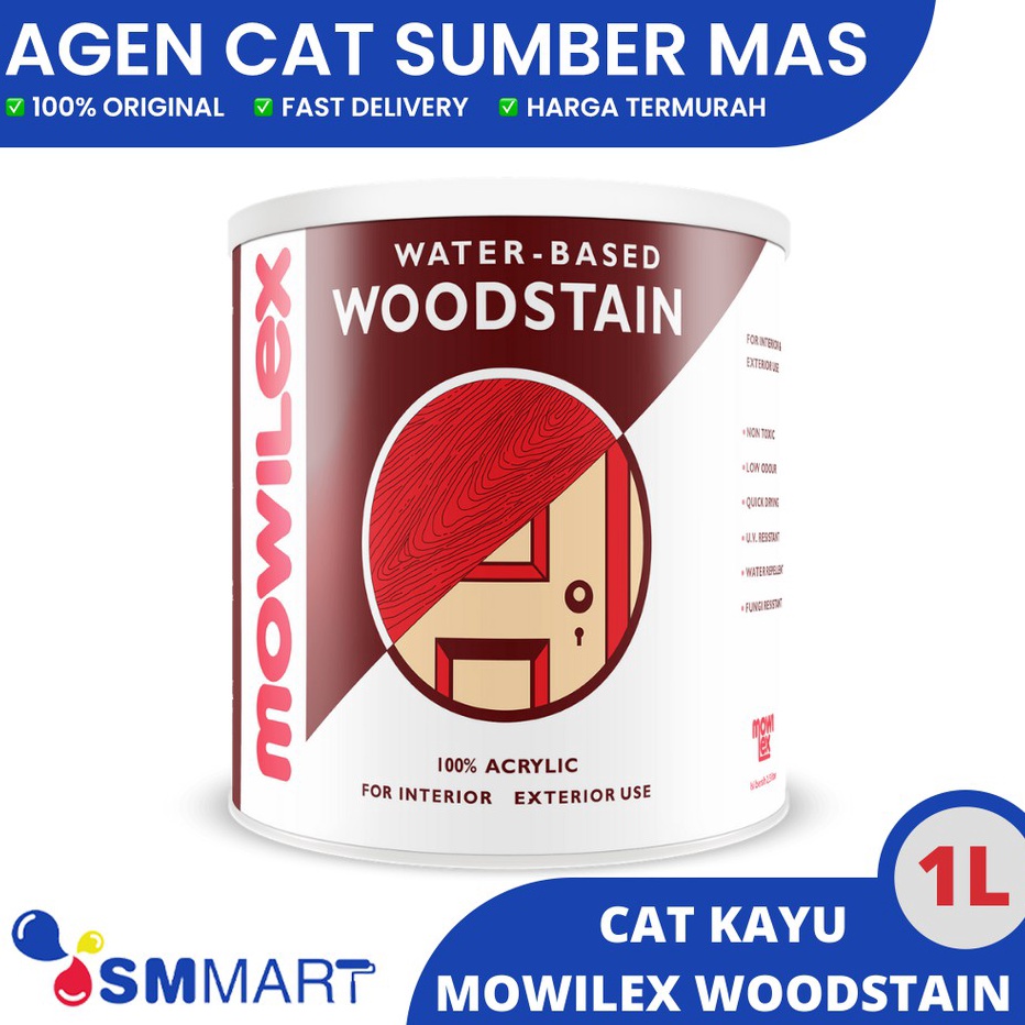 COD MOWILEX WOODSTAIN WATERBASED 1KG