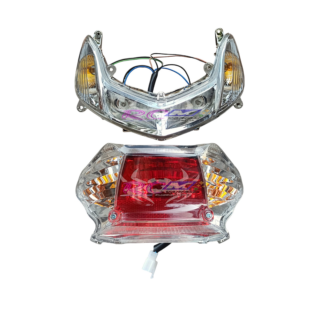 Lampu Yamaha Mio Sporty Smile 2008 2009 2010 2011 Reflektor depan sen reting sein stopan belakang Mi