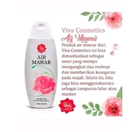 

Viva Air Mawar Pembersih Wajah | Pembersih Makeup / Rose Water 100ml