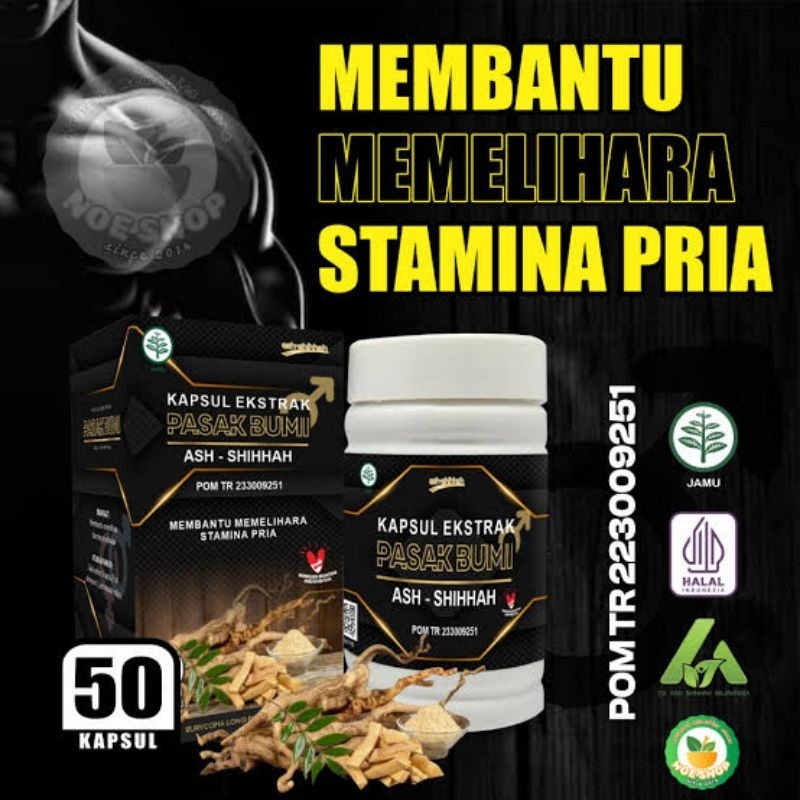 Ekstrak Pasak Bumi Ash-Shihhah 50 Kapsul BPOM