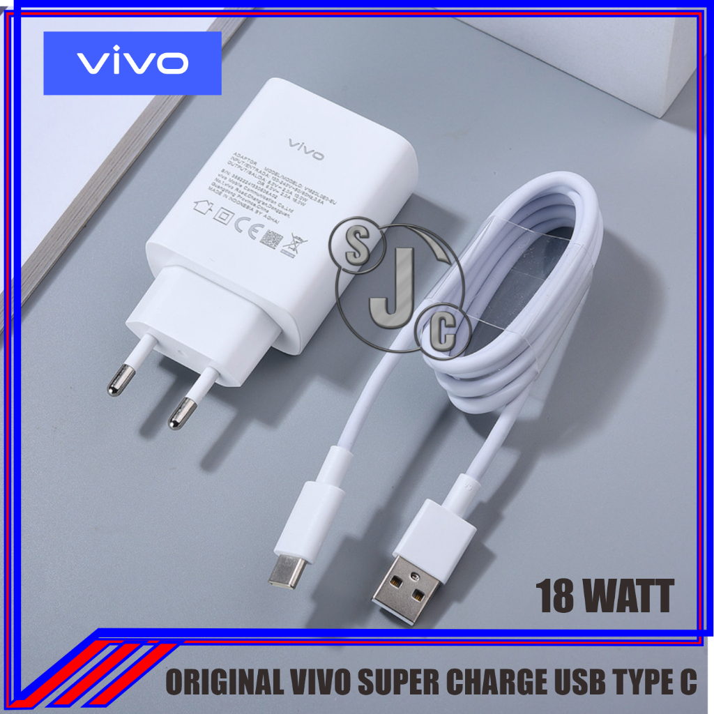 CHARGER VIVO FAST CHARGING TYPE C - VIVO FAST CHARGING TRAVEL CHARGER
