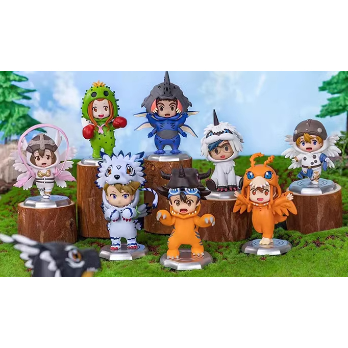 Digimon BN Figure - Adventure Costume Series Vol. 2 Figure - Blind Box 1 pc - READY STOCK