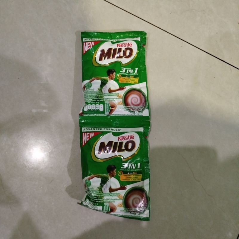 

MILO Nestle 3 IN 1 MINUMAN SERBUK COKLAT