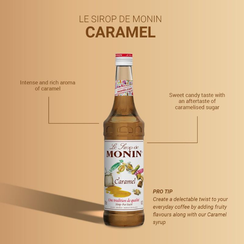 

Monin Caramel 700ml (70cl) utk cocktail/ minuman cafe